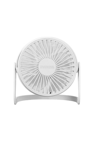 Efn-505 360 Derece Dönüş Taşınabilir Mini Masaüstü Beyaz Usb Fan