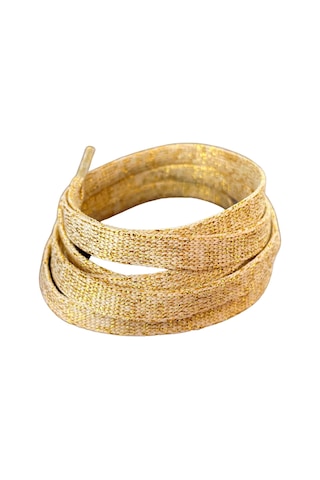 120 Cm Simli Yassı Ayakkabı Bağcığı Krem,1 Çift