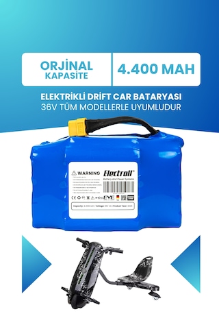 Drift Car Bataryası 36v 4.400mah Standart Kapasite