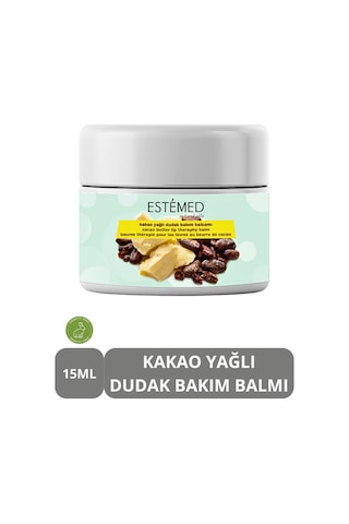 Estemed Kakao Yağlı Dudak Bakım Balsamı & Cacao Butter Lip Theraphy Balm 15ml