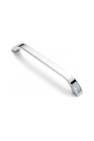 Krom Metal Mutfak Dolap Kulpu - Modern Tasarım, 96 Mm Uzunluk A.Ağaç