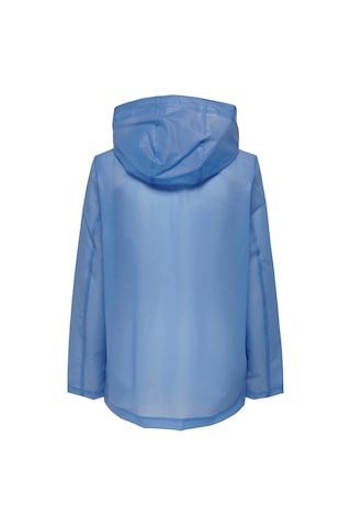 Only Onlacacie Short Rain Jacket Otw Provence Kadın Günlük Yağmurluk 15281928-PROVENCE Mavi
