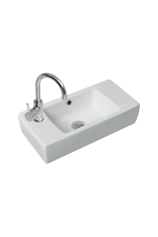 Cerastyle City Sol Batarya Del. Tezgah Üstü Lavabo 25 CM 001600U