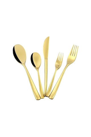 Mikasa Moor Brillante Gold 30 Parça Çatal Kaşık Bıçak Seti P050.372941 Altın