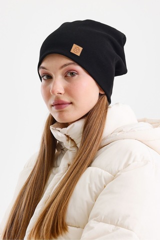 Butikgiz Termal %100 Pamuklu Soft 2 Stil 1 Arada Bere Premium Cuts Serisi Siyah