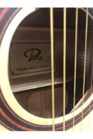 Puka Pk10002eq Elektro Akustik Gitar