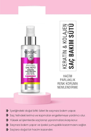 Neocure Keratin Kolajen Saç Bakım Sütü 200 ML