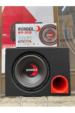 Wd-3038 L Port Kabinli 30 Cm Subwoofer Bas 1000wat 350w Rms Bufır