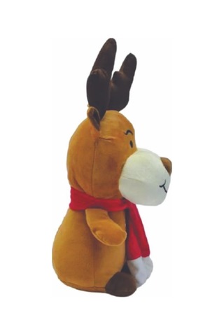Yılbaşı Geyiği Peluş Kahverengi