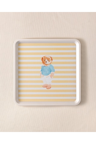 Madame Coco Philip Bear Kare Tepsi 1kteps199432,5x32,5x1,5 Cm-sarı