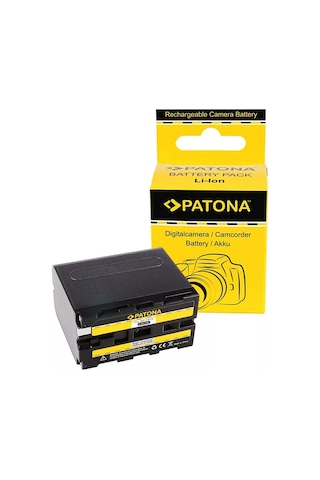Patona NP-F970D 7800 Mah Güç Göstergeli LED Işık Bataryası 2'li Paket