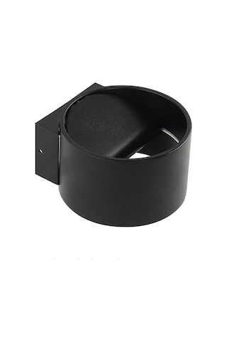 Horoz Sisam Led Duvar Aplik 8W 4200K Siyah Kasa Siyah