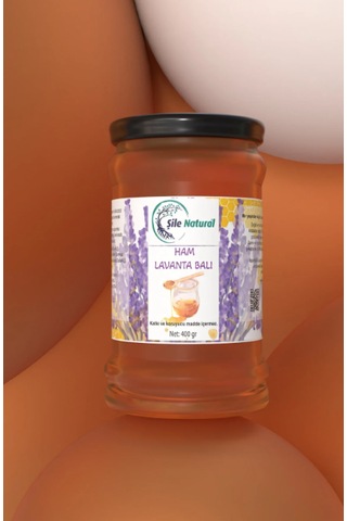 Lavanta Balı Cam Kavanoz 400 Gr - %100 Doğal Ham Lavanta Balı