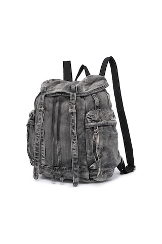 Barcelona K21 Denim Kot Kumaşı Kadın Sırt Çantası Barcelona 3217 Siyah