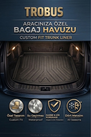 Trobus Kia Stonic Alt Bagaj Bagaj Bagaj Tahtası Hareketsiz 2021 Sonrası Manuel Bagaj Havuzu