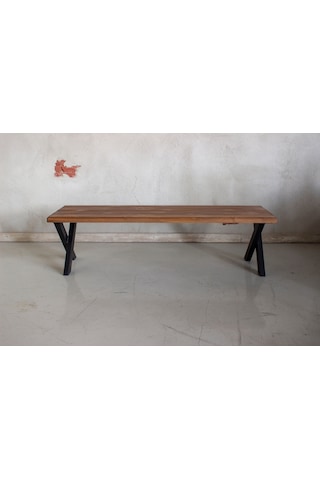 Deryawood Bank Masif Ağaç Ahşap Bank