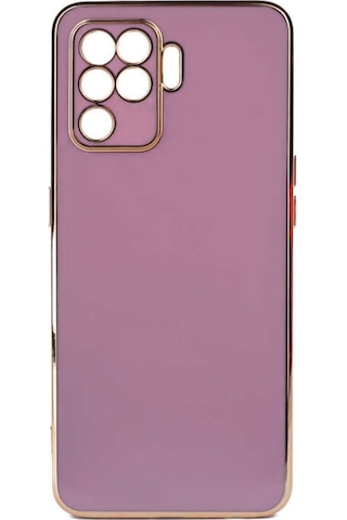 Oppo Reno 5 Lite Parlak Kenarli Bark Silikon Kilif 547680963