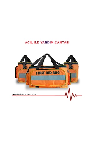 Kraustmann Ilk Yardım Ve Tramva Çantası Asm Çantası Doktor Çantası Tg-835