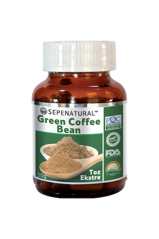 Sepe Natural Green Coffee Extract Yeşil Kahve Ekstresi Toz 50 G