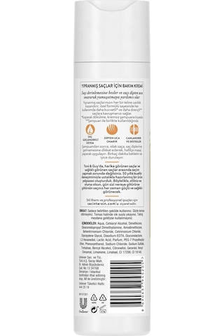 Toni&Guy Damaged Repair Yıpranmış Saçlar İçin Saç Bakım Kremi 250 ML