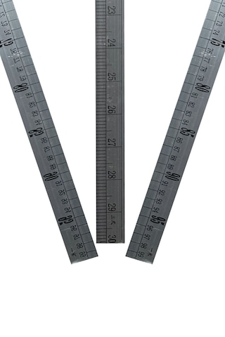 100 Cm Hafif Alüminyum Cetvel Gri