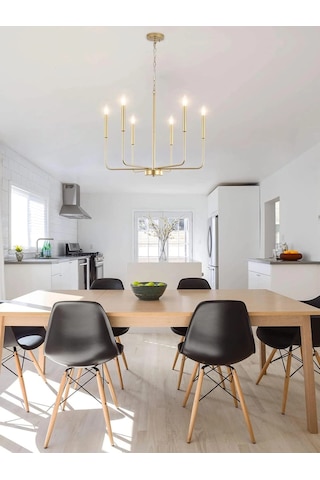 Wayli 6'li Modern Eskitme Avize Çok Renkli