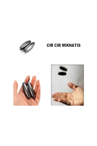 Manyetik Stres Taşı Cırcır Mıknatıs 10 Adet 5 Çift