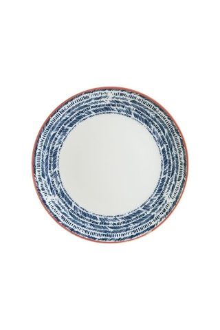 Bonna Blue Pino 24 Parça Yemek Seti Çok Renkli