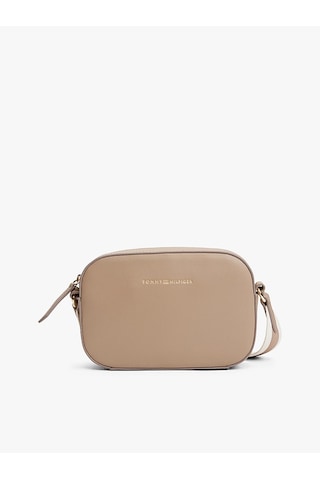 Tommy Hilfiger Kadın Çapraz Çanta Aw0aw17450afe Bej