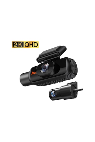 Juo C30 2k Qhd Ön + Fhd İç + Fhd Arka 3 Kameralı Wifi Gps Hdr Araç Kamerası Ekranlı 170 Geniş Açı Gece Görüş Araç İçi Kamera