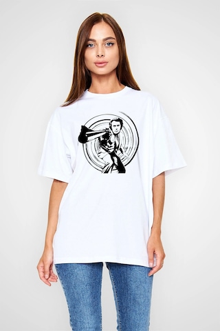 Adrift Clint Eastwood Beyaz Unisex Tişört T-shirt Beyaz