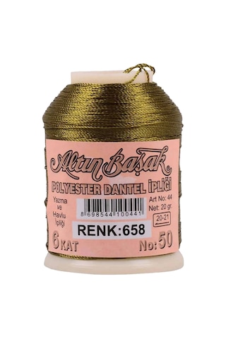 Altınbaşak Oya Ve Dantel İpi 20 Gr - Royaleks - No: 658