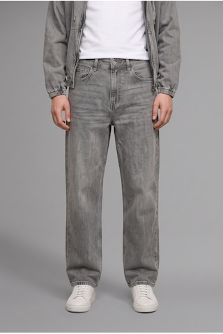 Defacto %100 Pamuk Beş Cepli Super Baggy Fit Jean Pantolon I5932ax26aunm18 Gri-nm18