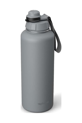 Sızdırmaz Çelik Termos, 1500 Ml Kapasite, Seyahat İçin İdeal Açık Beyaz