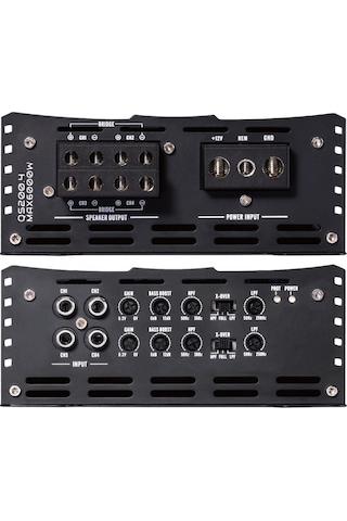 Öztürk Elektronik-Q Line - Qs-200.4 4 Kanal Midrange Amplifikatörü