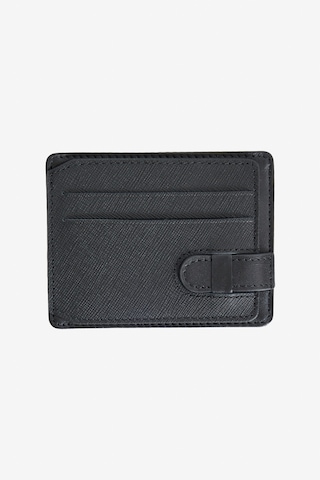 AC&Co / Altınyıldız Classics Erkek Siyah %100 Hakiki Deri Kartlık Siyah