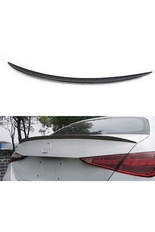 Mercedes W206 Amg Uyumlu Yedek Parça Spoiler Boyasız Plastik
