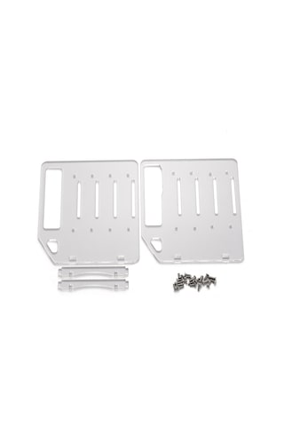 Kangvka Akrilik Sabit Disk Tutucusu 4-10 Konumlu, Dıy Kolay Kurulum, Soğutma Ve Sabitlik Artırıcı, Şeffaf Malzeme