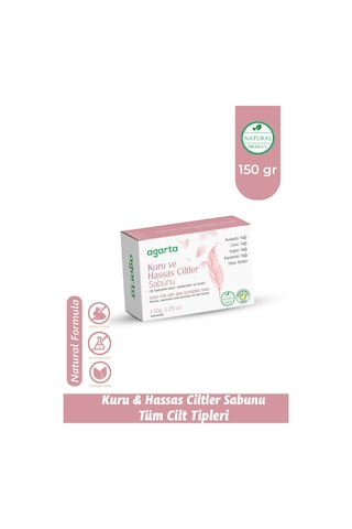 Agarta Doğal Bakım Kuru Ve Hassas Ciltler Sabunu 150 GR