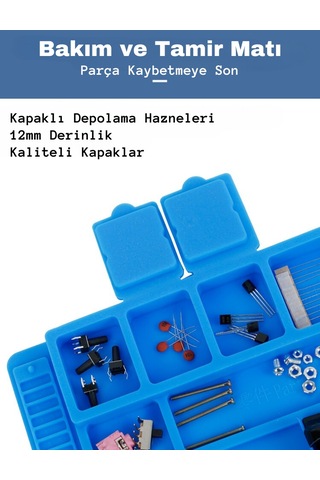 Dailylink S 160 Esd Isıya Dayanıklı Silikon Mat Tamir Pedi