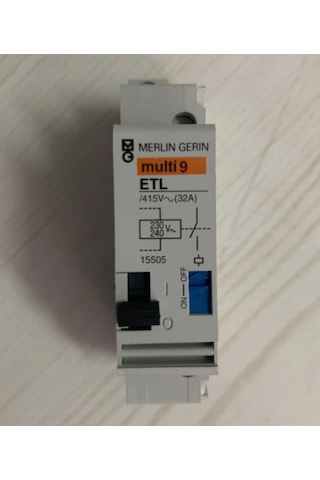 Merlin Gerin 32a Darbe Akım Anahtarı