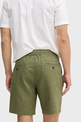 Tommy Hilfiger Bağlamalı Normal Bel Keten Bermuda Short Erkek Short Mw0mw44353 Msx Yeşil