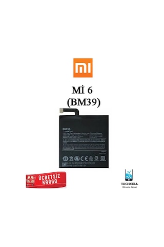 Xiaomi Mi 6 Bm39 Batarya Pil Nx