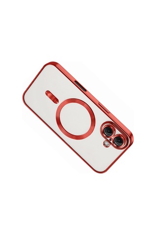 Apple İphone Uyumlu 16 Kılıf Kross Magneticsafe Kapak - Kırmızı Renk