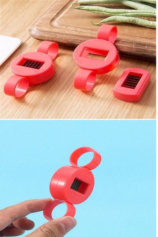 Büro Ev Ofis Mutfağı İçin Kolay Yeşil Fasulye Bamya Bakla Parçalayıcı Dilimleyici Diğer