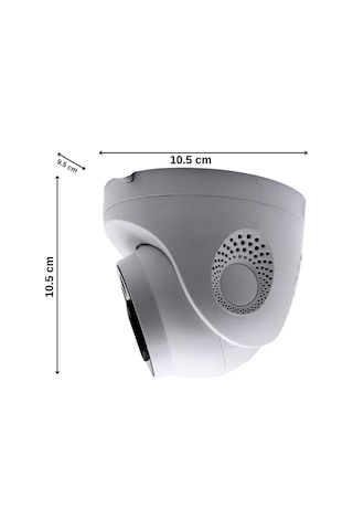 Baff Ahd-5502 Dome - 5mp 2.8mm Fixed Lens - Ahd Tvı Cvı Cvbs