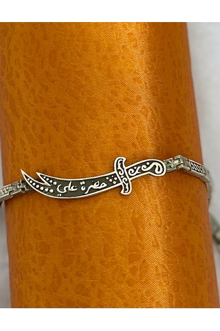 Kelepçeli Kı Lıç Gümüş Erkek Bileklik F160020100