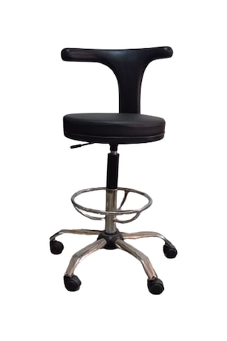 Polyüretan Sırtlıklı Çemberli Tabure