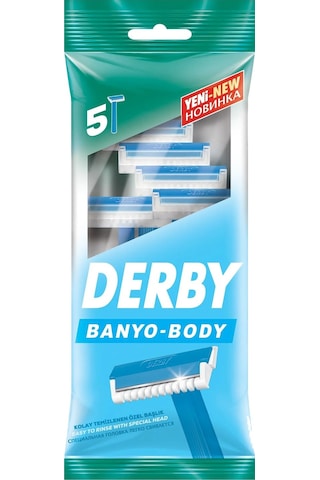 Derby Tıraş Bıçağı 3 Lü Aile Paketi