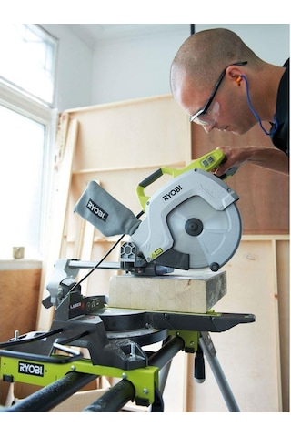 Ryobi EMS254L 2000 W 254 MM Lazerli Zıvanalı Gönye Testere